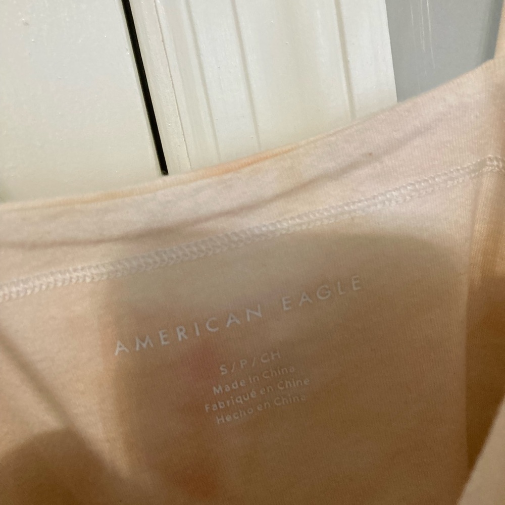 American Eagle Outfitters Peach Tie-Dye Camisole - Picture 3 of 3